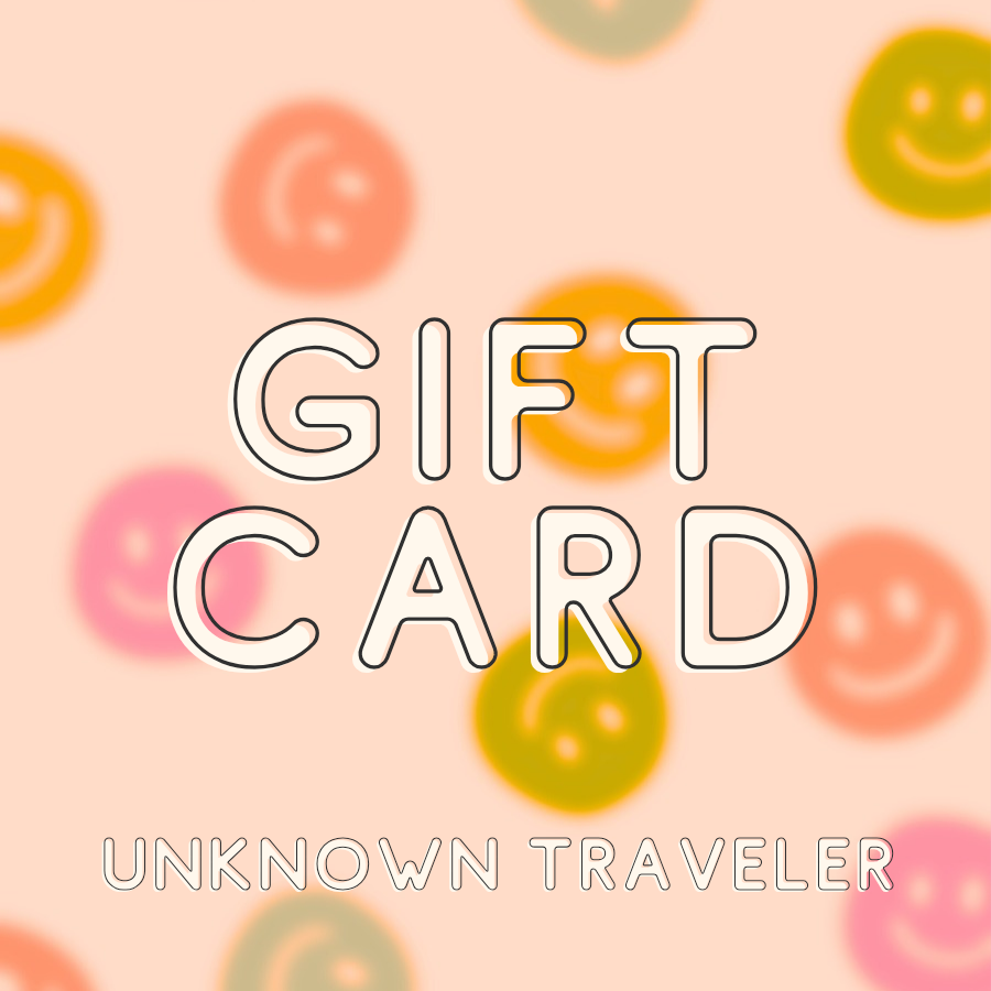 Unknown Traveler Gift Card