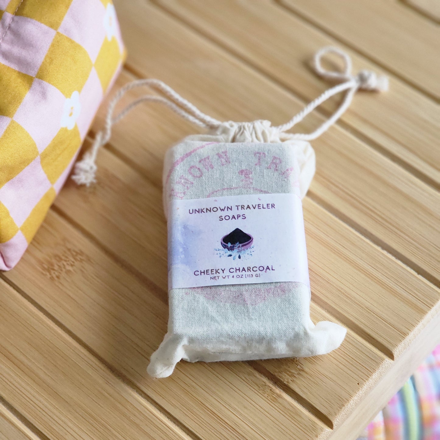 activated charcoal | Handmade Shea Butter Soap| "Cheeky Charcoal"