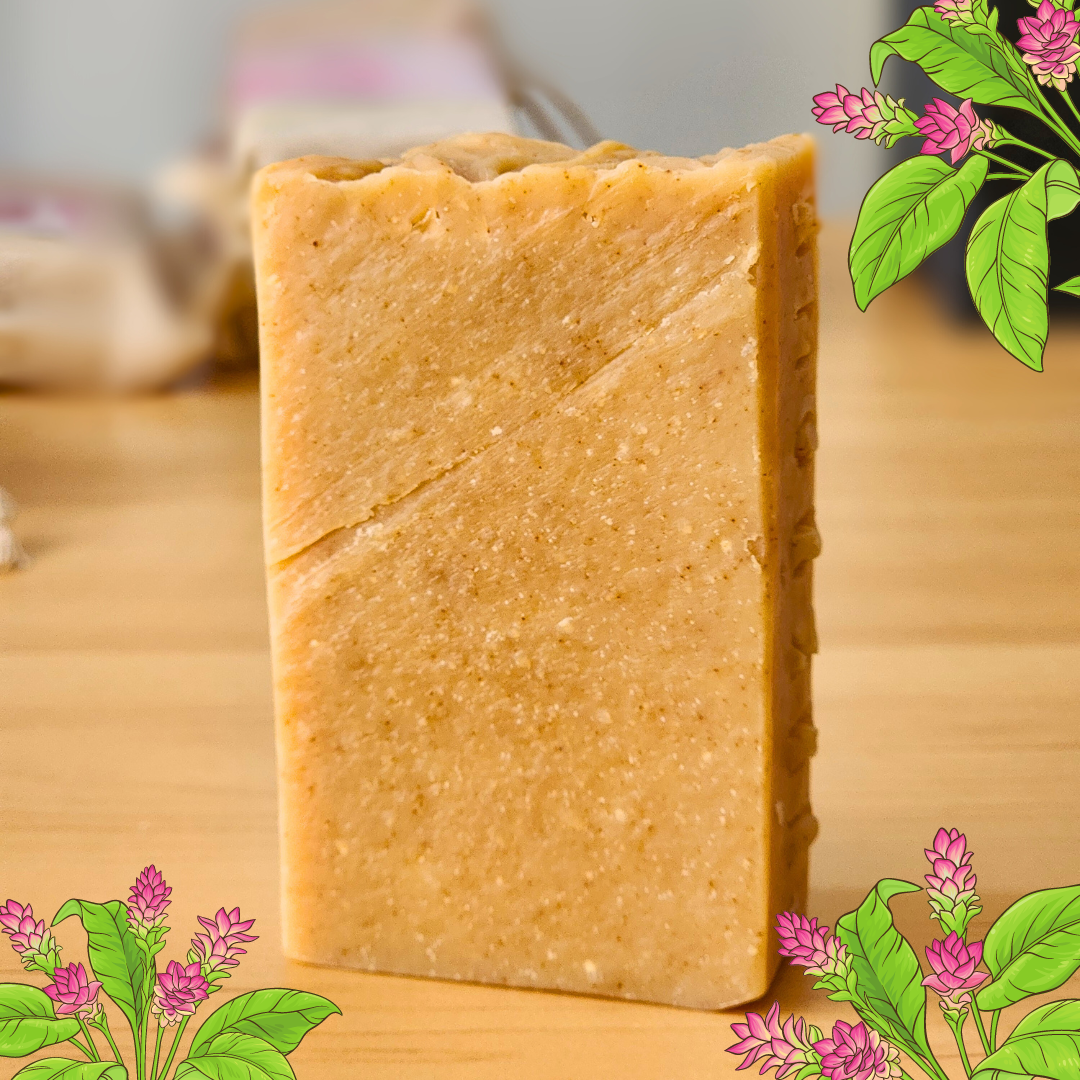 Turmeric Bar Soap | Handmade Shea Butter Soap