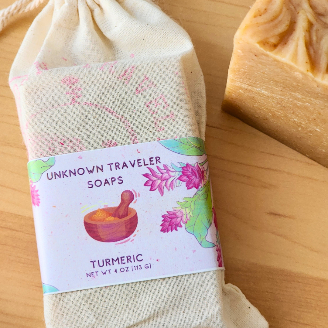 Turmeric Bar Soap | Handmade Shea Butter Soap